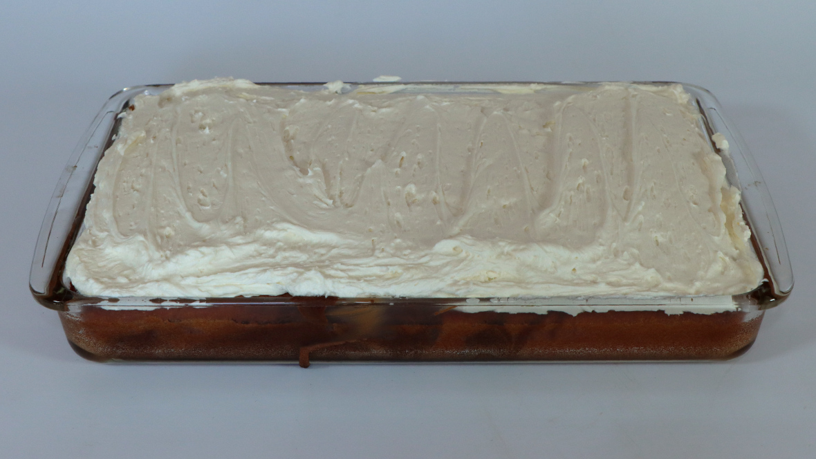 Marble Cake with frosting