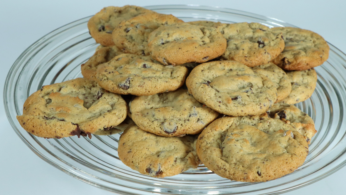 Chocolate Chip Banana Cookies